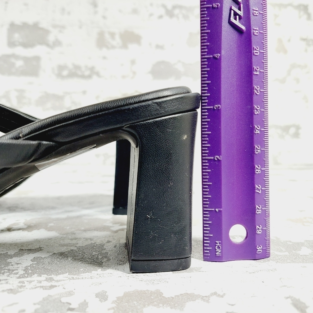 NEW Nordstrom Rack Layla Strappy Heeled Sandal In Black M989 - Picture 12 of 14